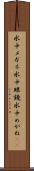 水中メガネ Scroll
