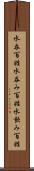 水呑百姓 Scroll