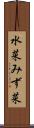 水菜 Scroll