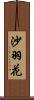 沙羽花 Scroll