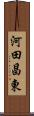 河田昌東 Scroll