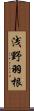 浅野羽根 Scroll