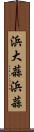 浜大蒜 Scroll