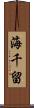 海千留 Scroll