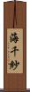海千紗 Scroll