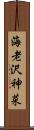 海老沢神菜 Scroll