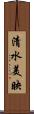 清水美映 Scroll