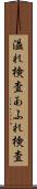 溢れ検査 Scroll