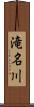 滝名川 Scroll