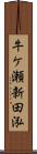 牛ケ瀬新田泓 Scroll