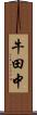 牛田中 Scroll