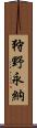 狩野永納 Scroll