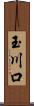 玉川口 Scroll