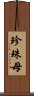 珍珠母 Scroll