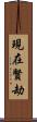 現在賢劫 Scroll