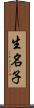 生名子 Scroll