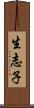生志子 Scroll