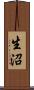 生沼 Scroll