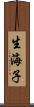 生海子 Scroll