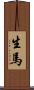 生馬 Scroll