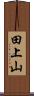 田上山 Scroll