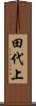 田代上 Scroll