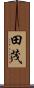 田茂 Scroll