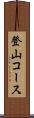 登山コース Scroll