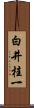 白井桂一 Scroll