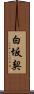 白坂契 Scroll