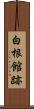 白根館跡 Scroll