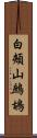 白頰山鷓鴣 Scroll
