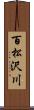 百松沢川 Scroll