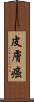 皮膚癌 Scroll
