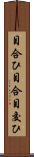 目合ひ Scroll