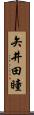 矢井田瞳 Scroll