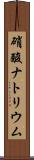 硝酸ナトリウム Scroll