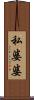 私婆婆 Scroll