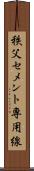 秩父セメント専用線 Scroll