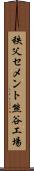 秩父セメント熊谷工場 Scroll