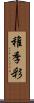 稚季彩 Scroll