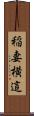 稲妻横這 Scroll
