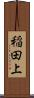 稲田上 Scroll