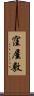 窪屋敷 Scroll