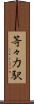 等々力駅 Scroll