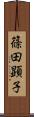 篠田顕子 Scroll