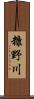 糠野川 Scroll