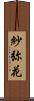 紗弥花 Scroll