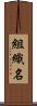 組織名 Scroll