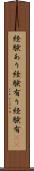 経験あり Scroll